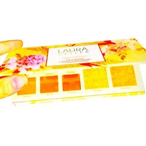 Multi matte color makeup pallet